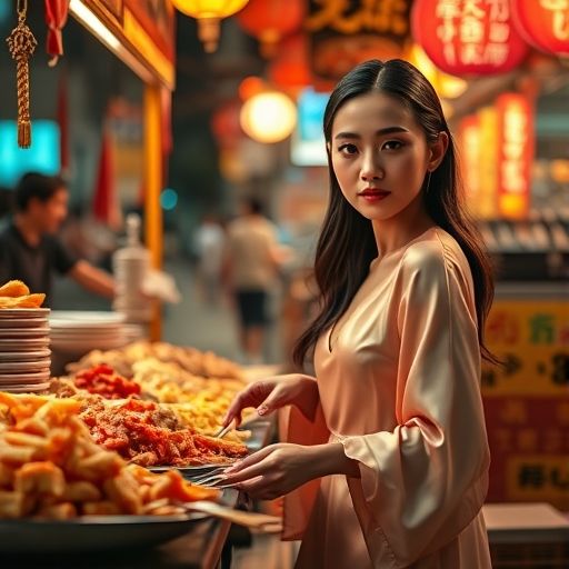 广州夜宵美食摊位