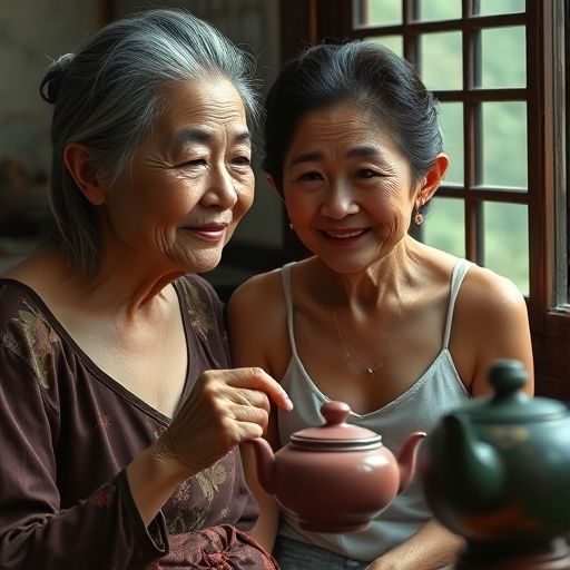 老茶客侃侃而谈