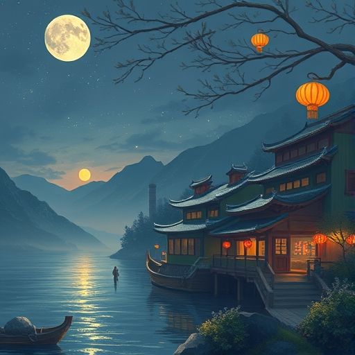 中山夜场会所夜景外观展示