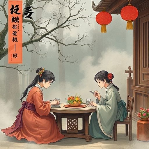 整齐精致的茶具陈列