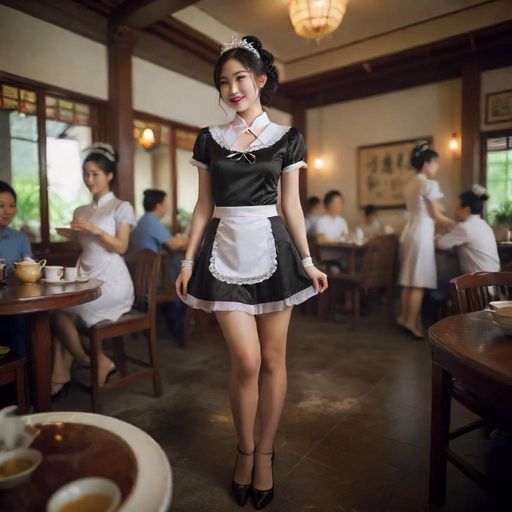 高端茶道社交现场