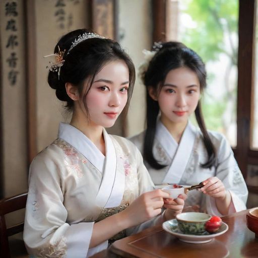 茶艺师优雅泡茶瞬间
