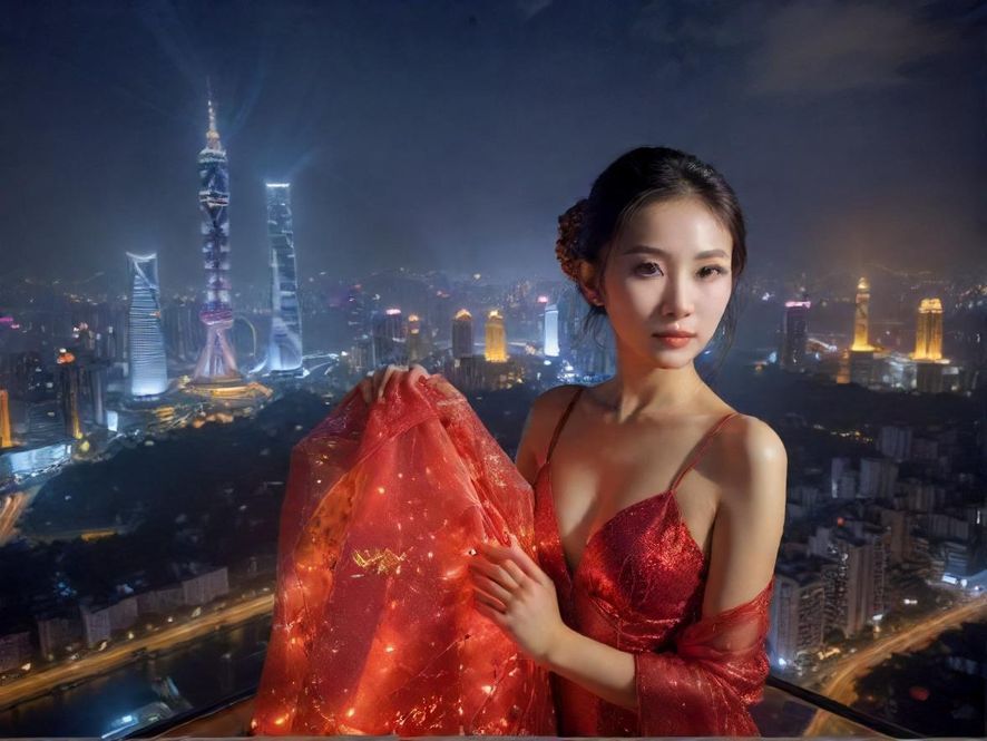 广东高端会所外卖服务的夜景氛围