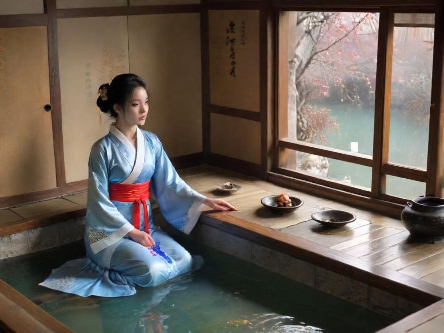 9号行馆私密水疗包厢，灯光柔和，氛围浪漫，提供极致私享体验。