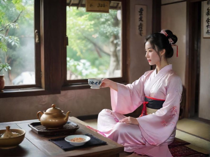 广州私人茶馆内部，营造奢华私密氛围
