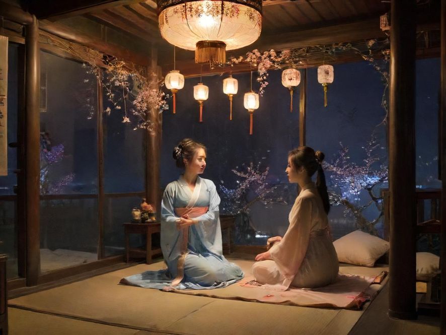 深圳罗湖桑拿会所的温馨休息室场景