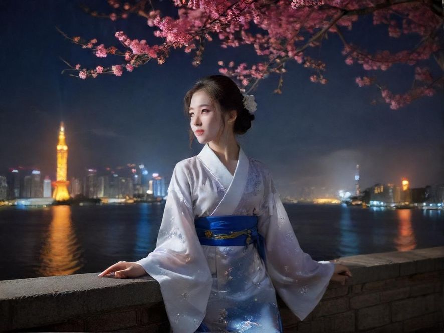 天津城市夜景