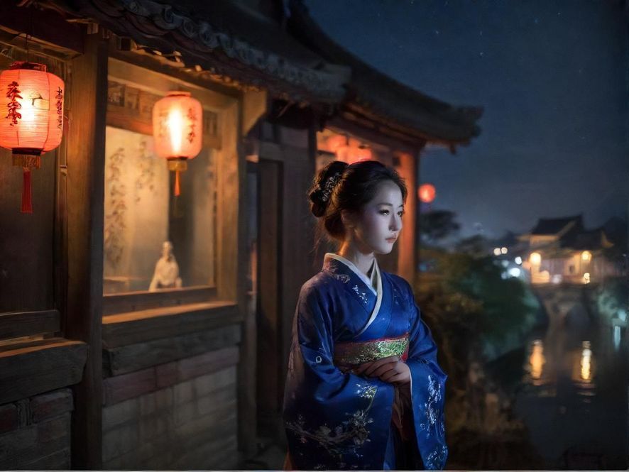 广州天河夜景