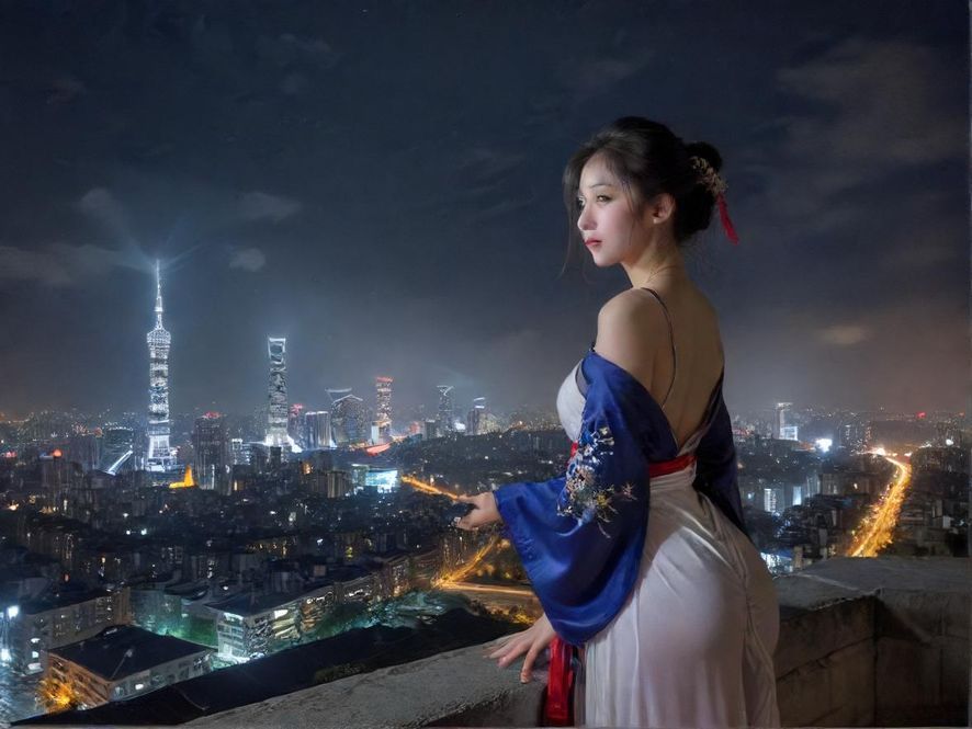 广州城市夜景