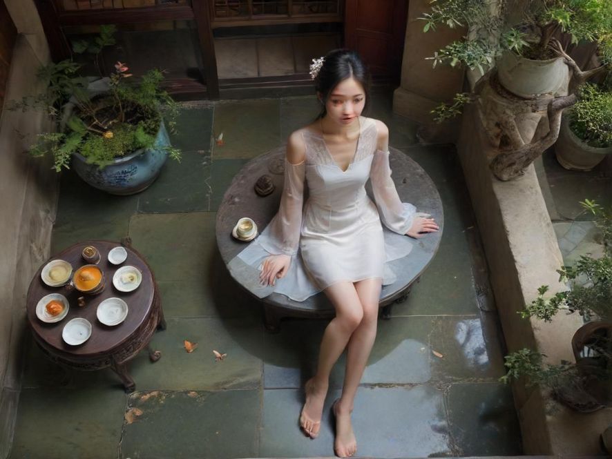 在醉仙蒲，茶室如诗如画，每一个角落都散发着宁静与雅致，让人忘却尘世喧嚣。