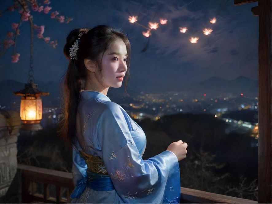广州夜场会所的璀璨夜景