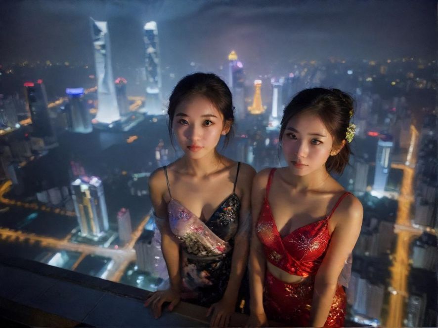 广州夜生活场景展现城市魅力