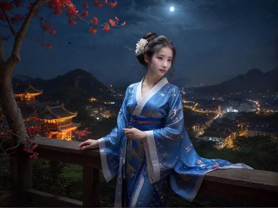 广州龙归附近一家夜场会所的夜景外观