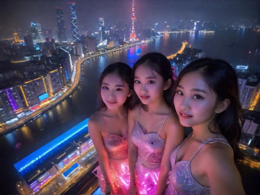 广州珠江夜景，灯火璀璨，展现都市的无限魅力与活力