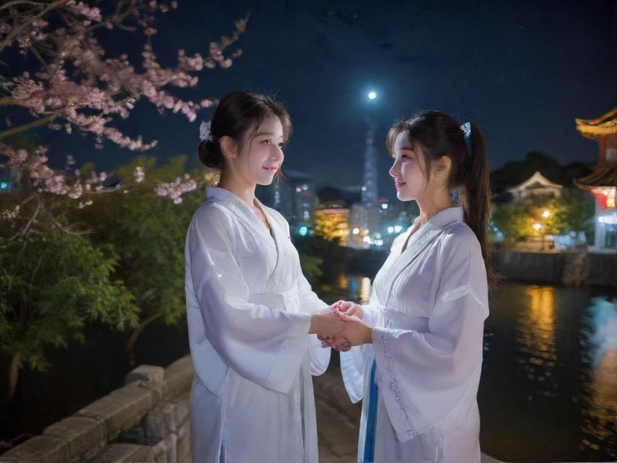 广州白云区夜景地图导航界面
