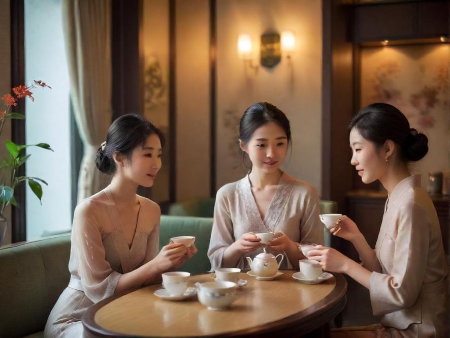 深圳品茶场景与茶艺展示