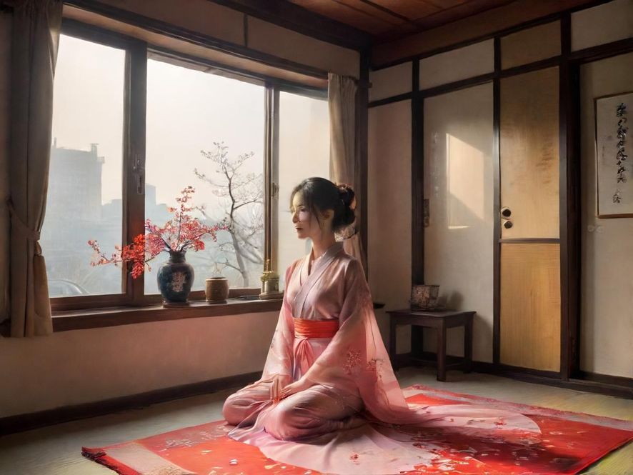 舒适现代桑拿房内部景象