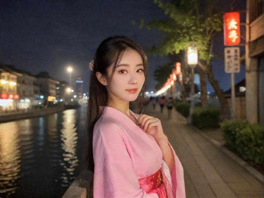 夜场会所夜景展示