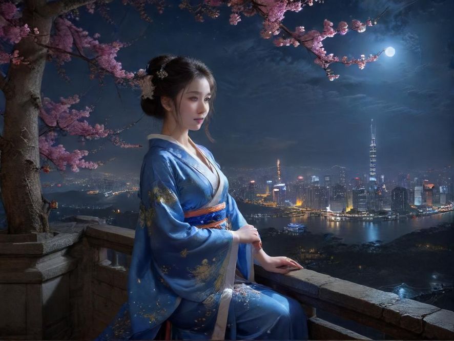 广州都市夜景
