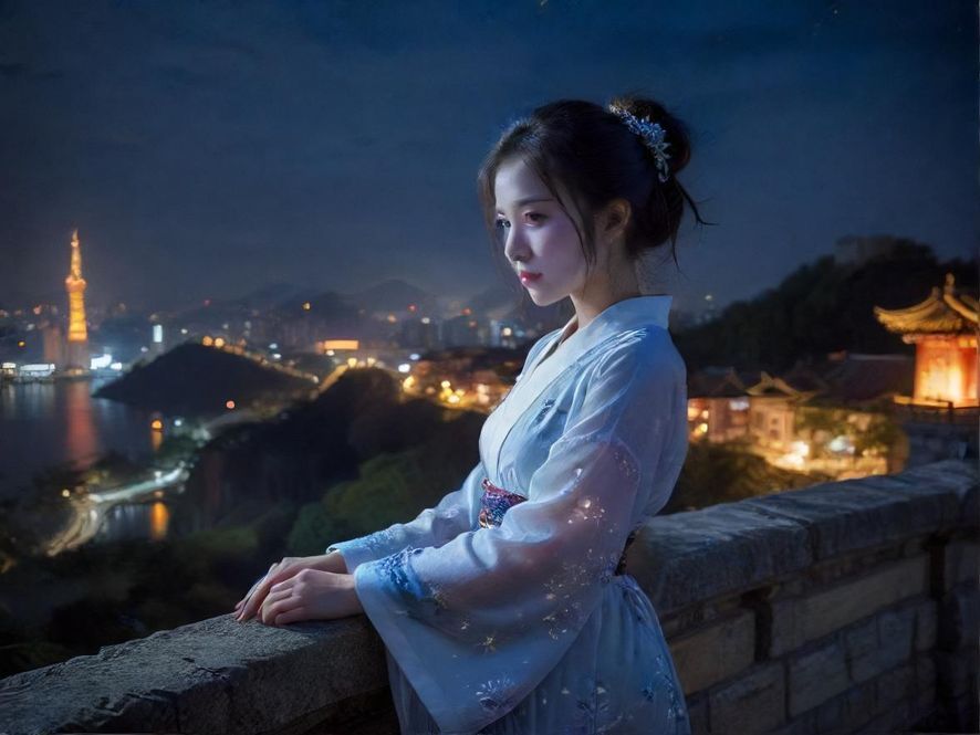 罗湖信息流与城市夜景