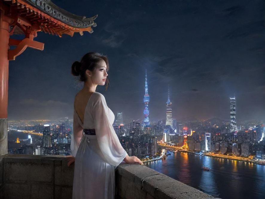 广州深圳夜景