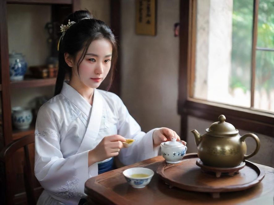 广州茶社内部环境实拍