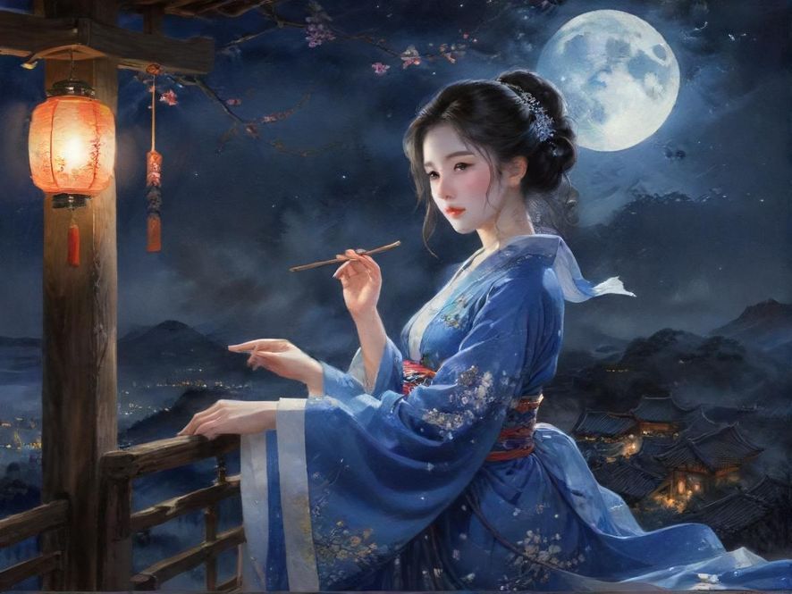 深圳夜场休闲娱乐抽象插画
