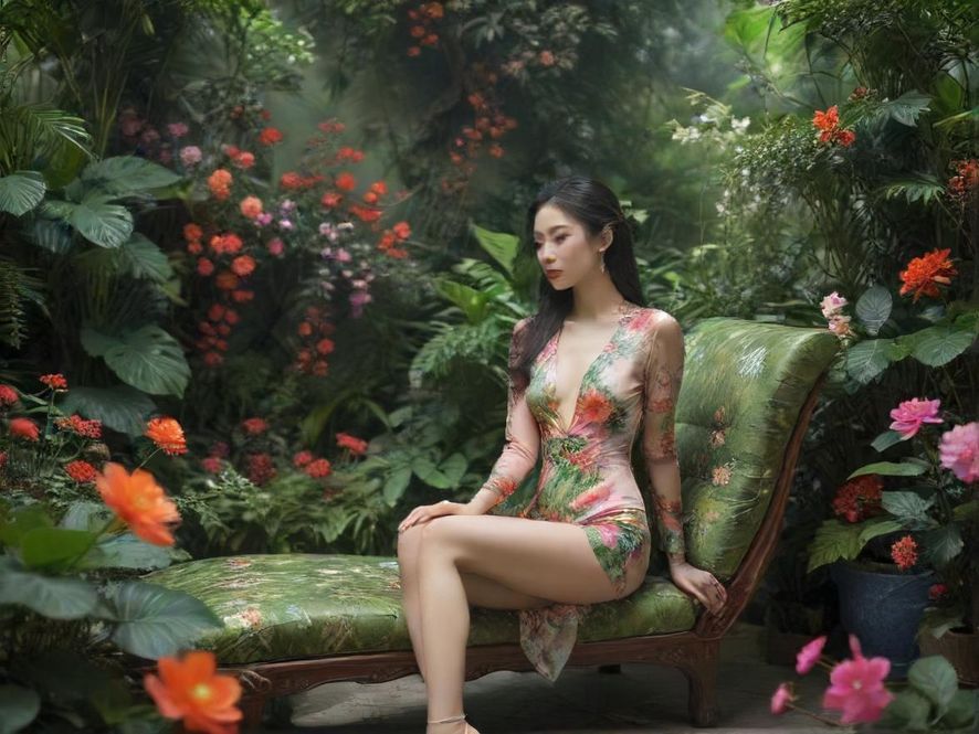 广州花社区休闲环境