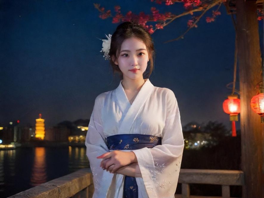 广州夜场会所外景 繁华夜景背景