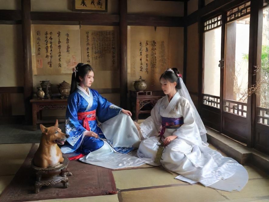 武汉犬马之家茶馆内部环境