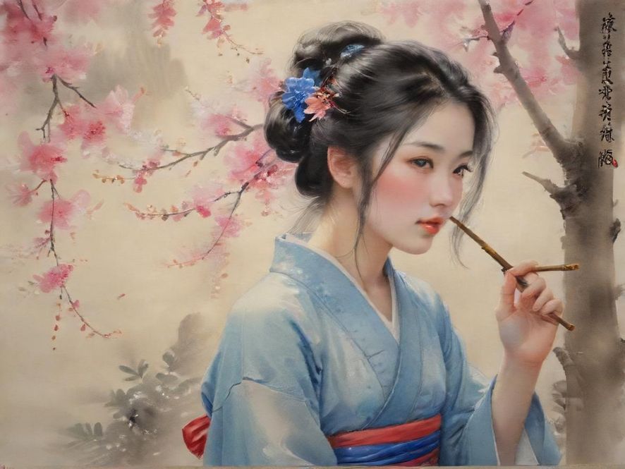 一位优雅的女性背影，在傍晚宁静的海边漫步，享受着独属于自己的宁静与放松。